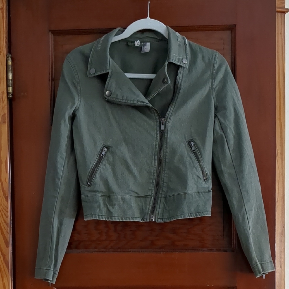 H&M Green Utility Jacket